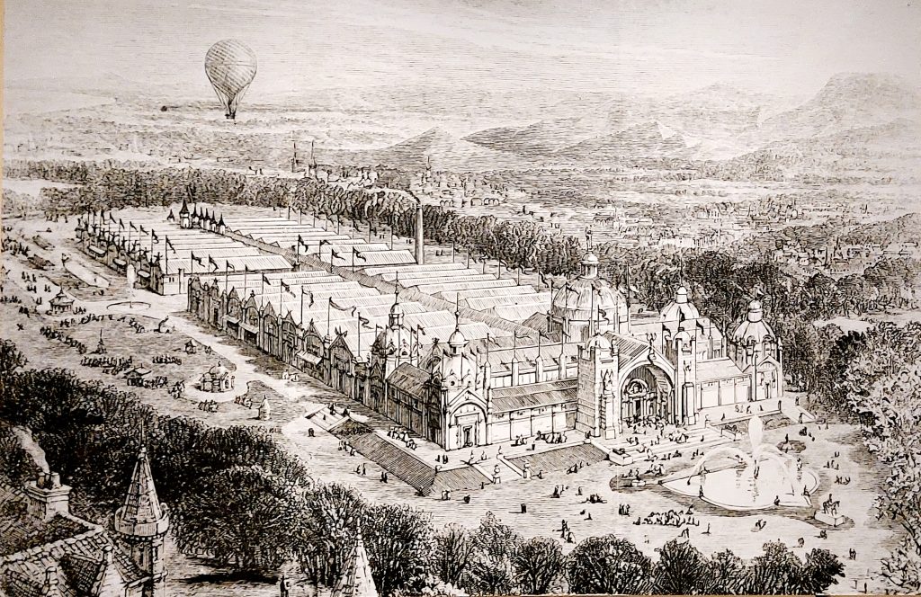 World Expo 1886 Edinburgh Expo The Meadows 