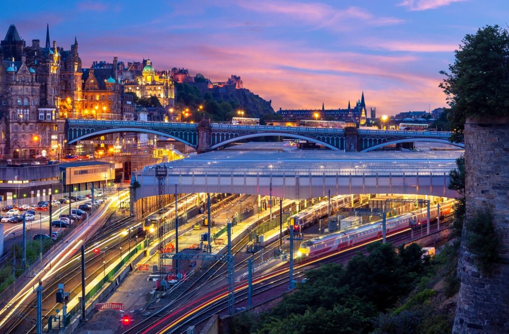 Edinburgh Train Station Train Station Edinburgh Waverley Station Edinburgh